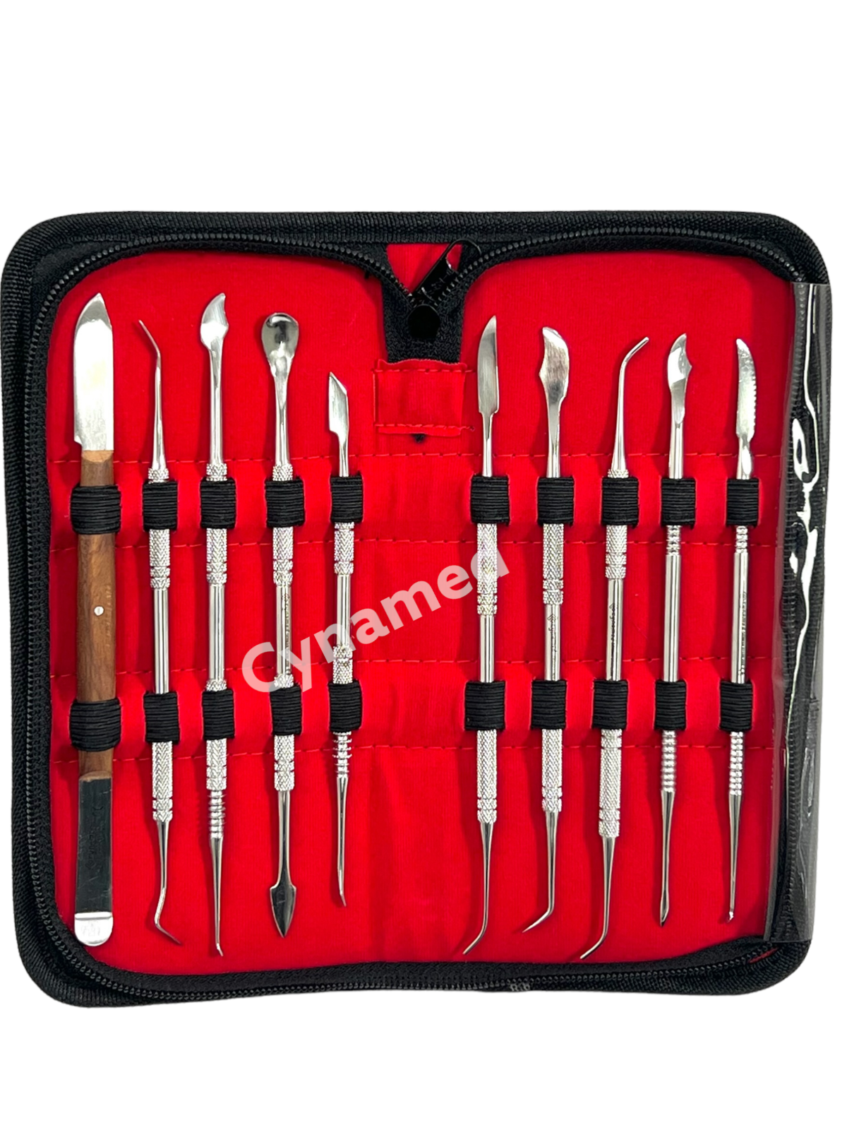 GERMAN Stainless Dental Lab Equipment Dental Kit Wax Carving Tool Set