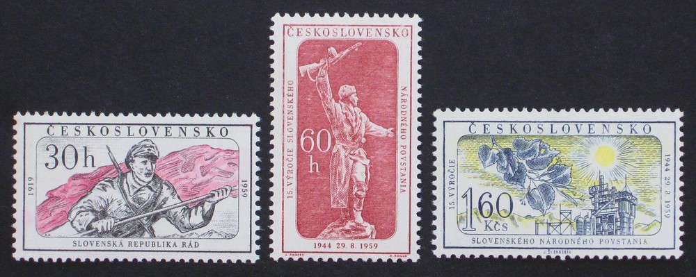 1959 Czechoslovakia 930-932 MNH