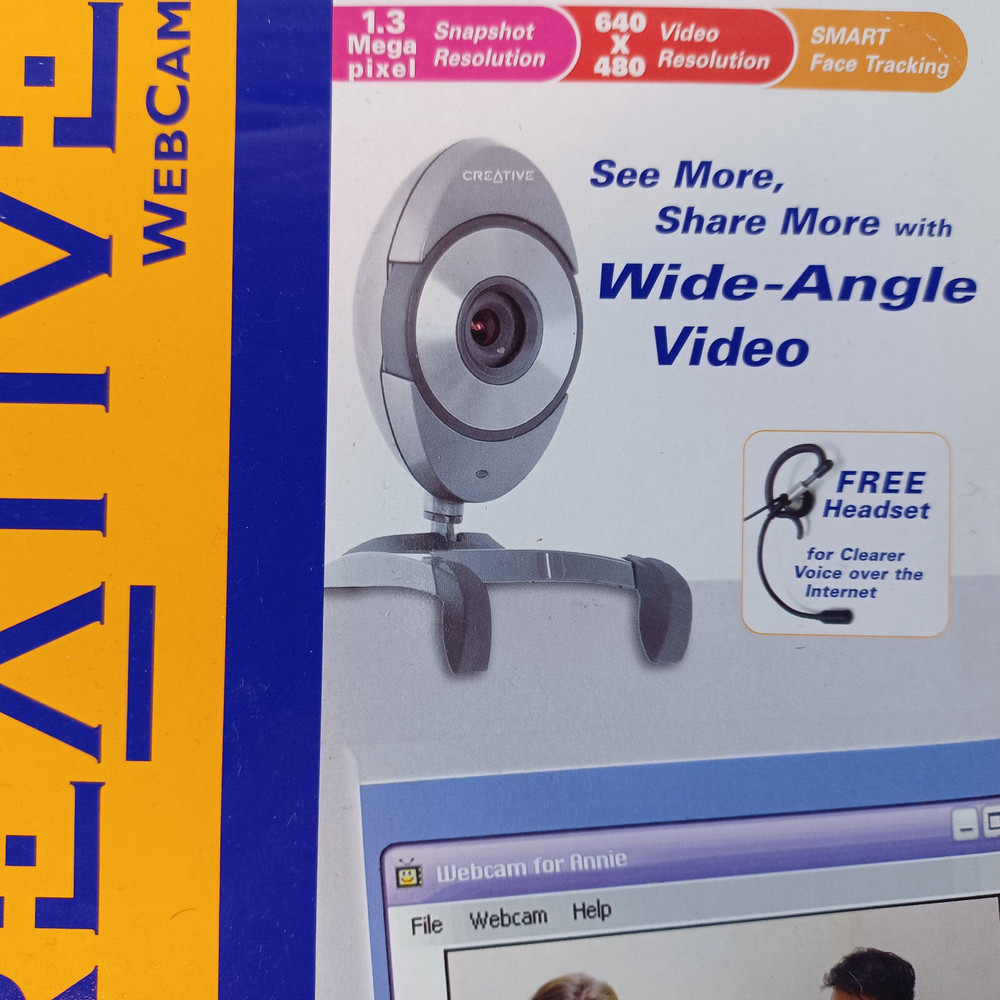 CREATIVE Live! Ultra Wide Angle Web Cam W/ Headset
