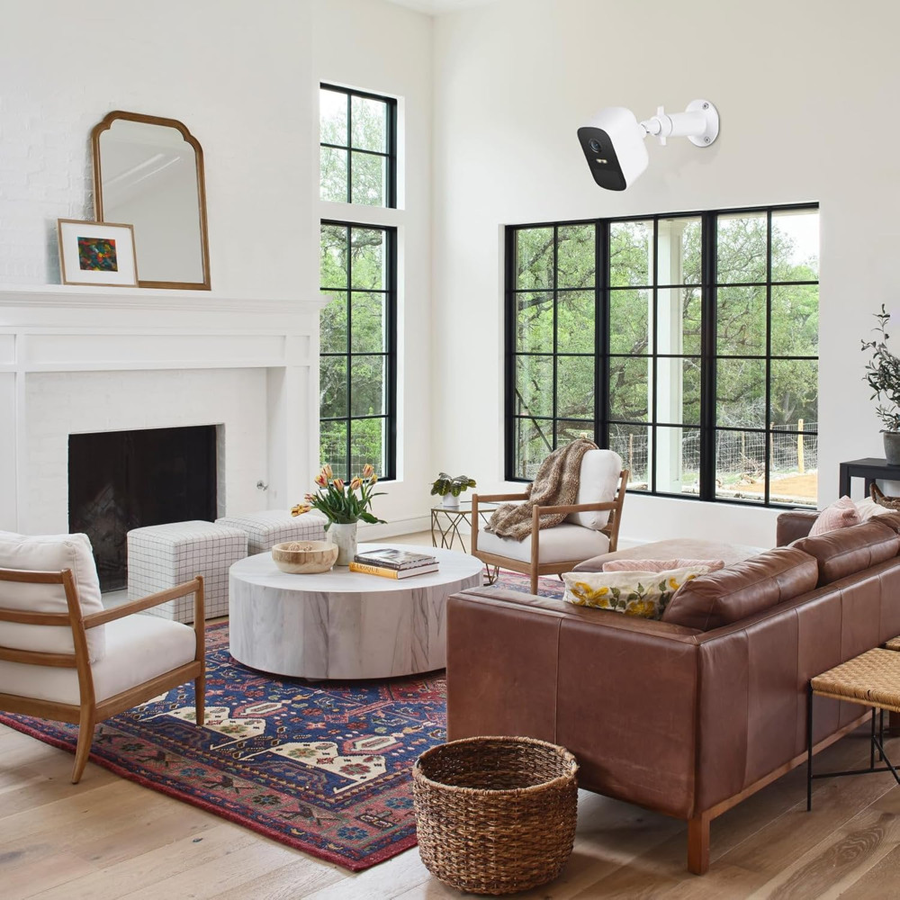 2Pack Security Camera Mounting Bracket for Eufy Solocam S220/C210, Eufycam 2C/2C