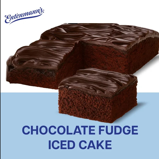 Chocolate Fudge Iced Pastry Soft Cake 1lb