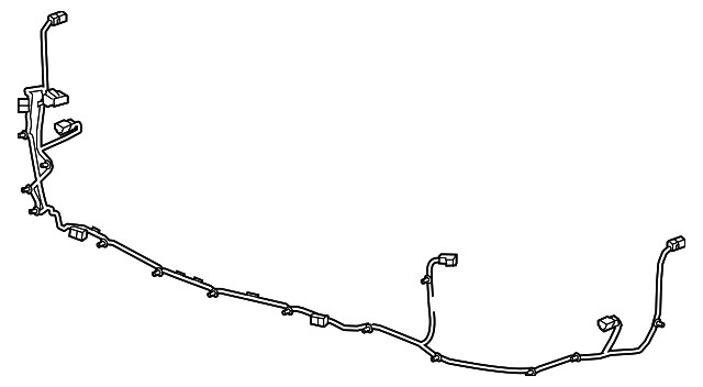 Genuine GM Front Object Alarm Sensor Wiring Harness 23345005