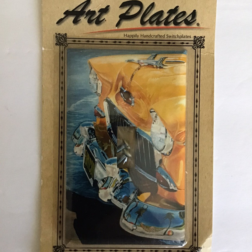 Art Plates Handcrafted Chevy Switch Plate