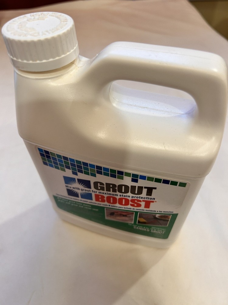 Stain-Proof Additive For Sanded & Unsanded Grout - 'Grout Boost' 27fl oz