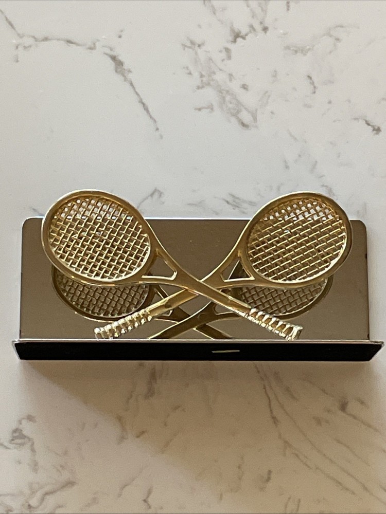 Vintage Tennis Racket Mail Holder