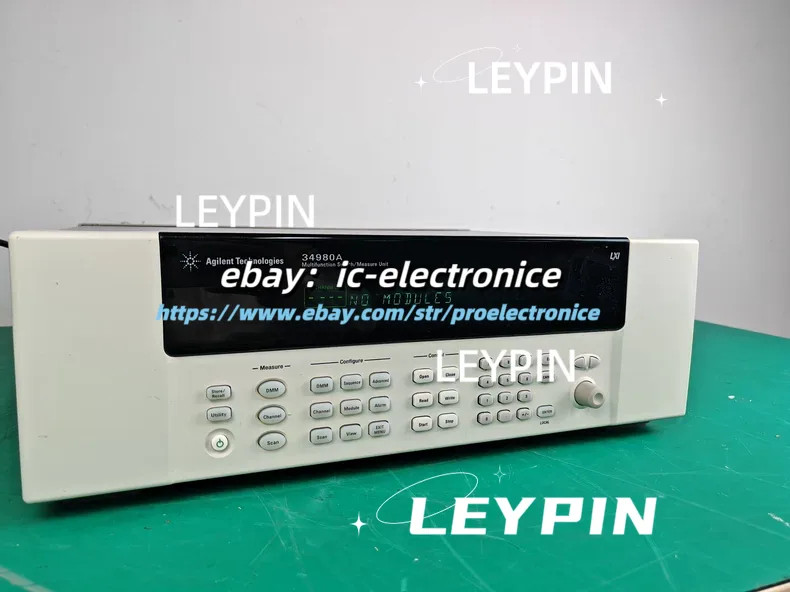 Keysight Agilent 34980A Multifunction Switch Measurement Unit.&ic