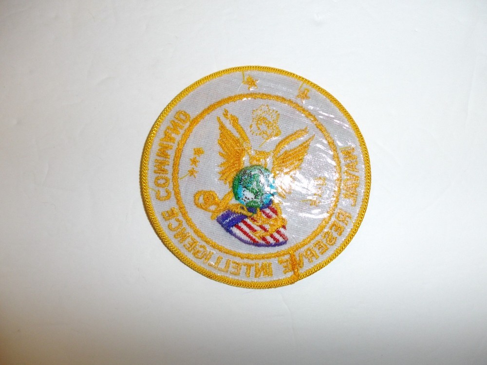 b2344 US Navy Intelligence patch Naval Reserve Command IR19C
