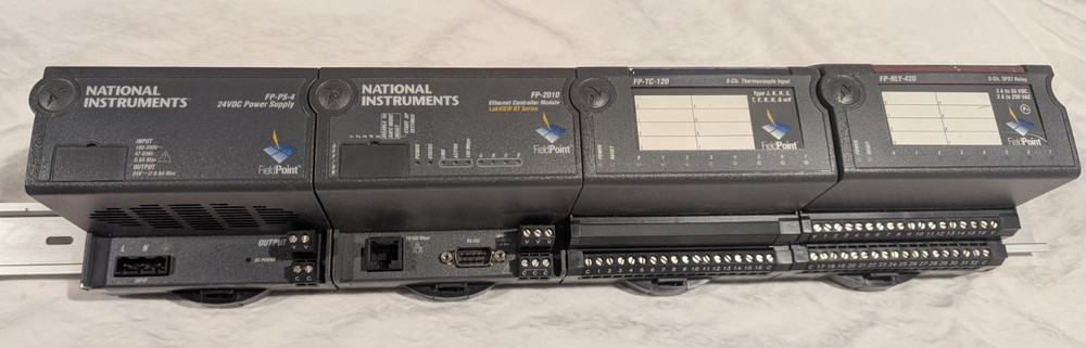 National Instruments Field Point FP-2010 and Power, Controller, and Modules