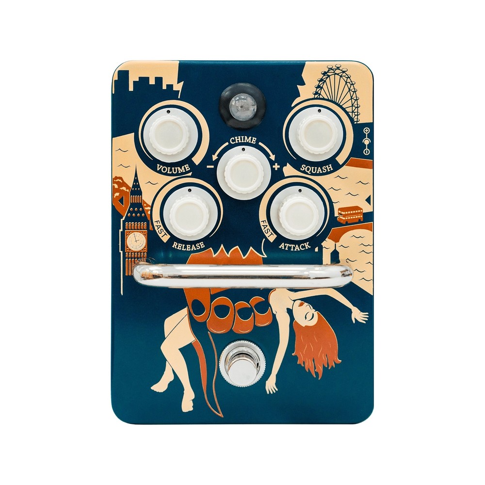 Orange Kongpressor Analogue Class A Compression Guitar Effects Pedal