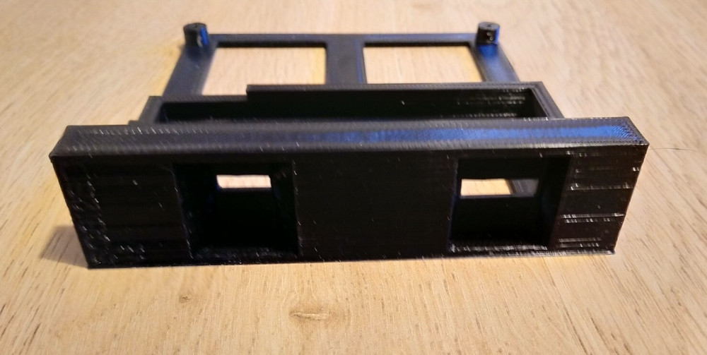 SCSI2SD (v5) Floppy Drive Bay Adaptor (3D Printed)