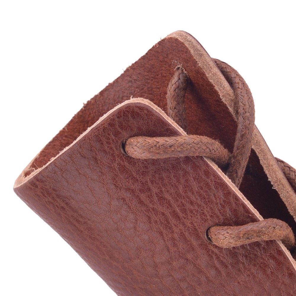 Durable Cowhide Leather Axe Handle Guard Collar Double Bit Axe Protector Cover