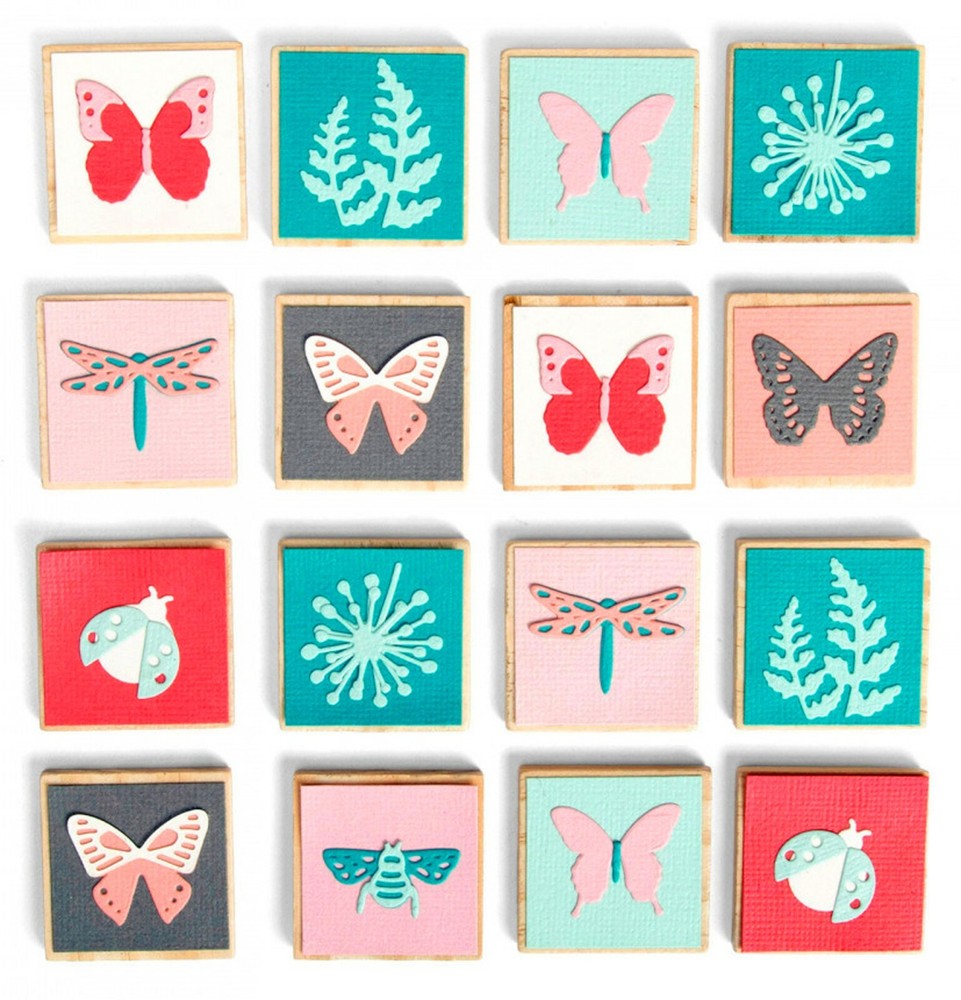 Sizzix Thinlits Tiny Nature #663590 10pk set Retail $12.99 Lynda Kanase