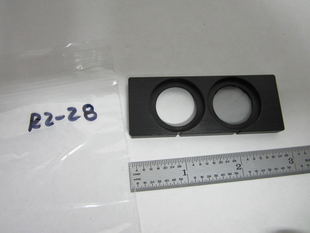 MICROSCOPE PART SLIDE FILTER NEUTRAL DENSITY OPTICS #R2-28