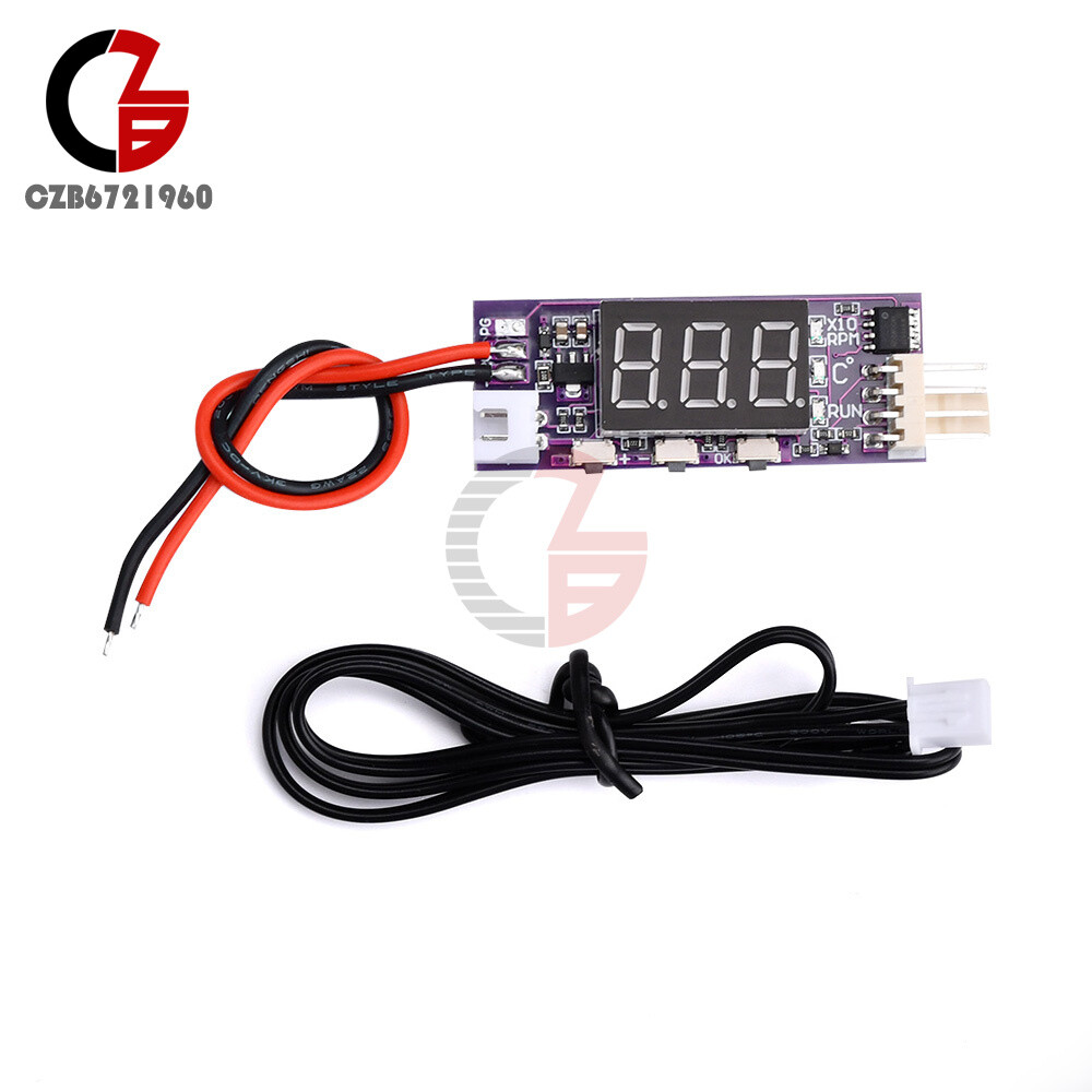 DC12V 4 Wire PWM Fan Temperature Control Speed Controller For PC CPU Fan 3A