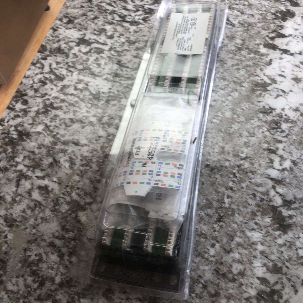 Genuine Tyco Electronics 406331-1 Netconnect Systems Cat 5e Patch Panel 48 Port