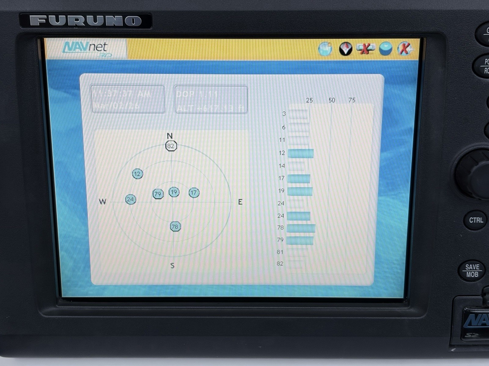 Furuno MFD8 NavNet 3D Chartplotter Multifunction Display - Tested & SW Updated!