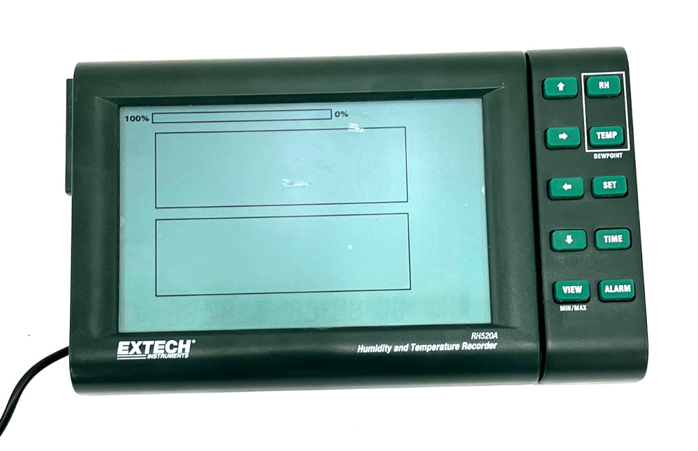 EXTECH INSTRUMENTS RH520A PAPERLESS HUMIDITY & TEMPERATURE CHART RECORDER