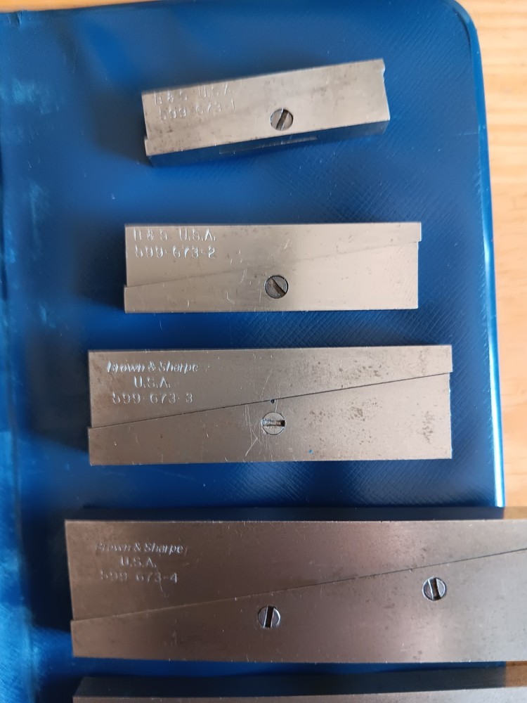 Brown &Sharp Adjustable PARALLEL 599-673-20 EDP 44516