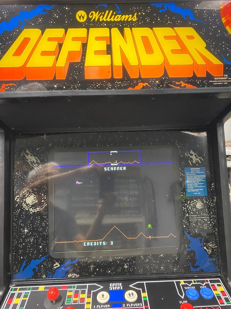 Defender Video Game , Williams original game