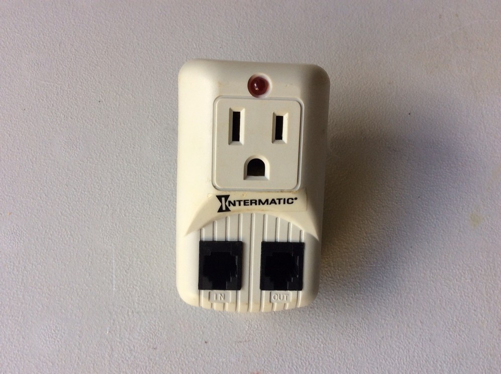 INTERMATIC Surge Suppressor AB-2RJS  UL Listed