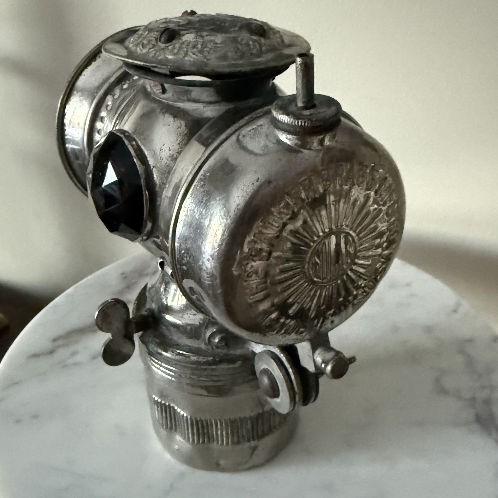 Metal Solar Bicycle Lantern By Badger Brass Manufacturing Company