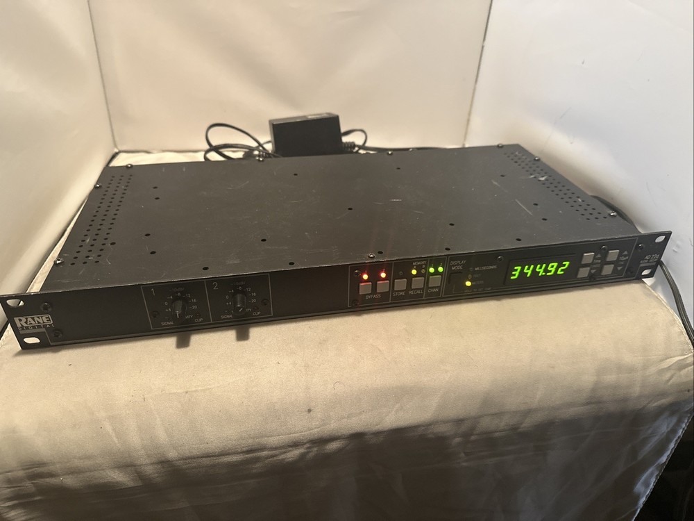 Rane Digital AD 22D Audio Delay includes Power  Adapter”PLEASE READ DESCRIPTION”