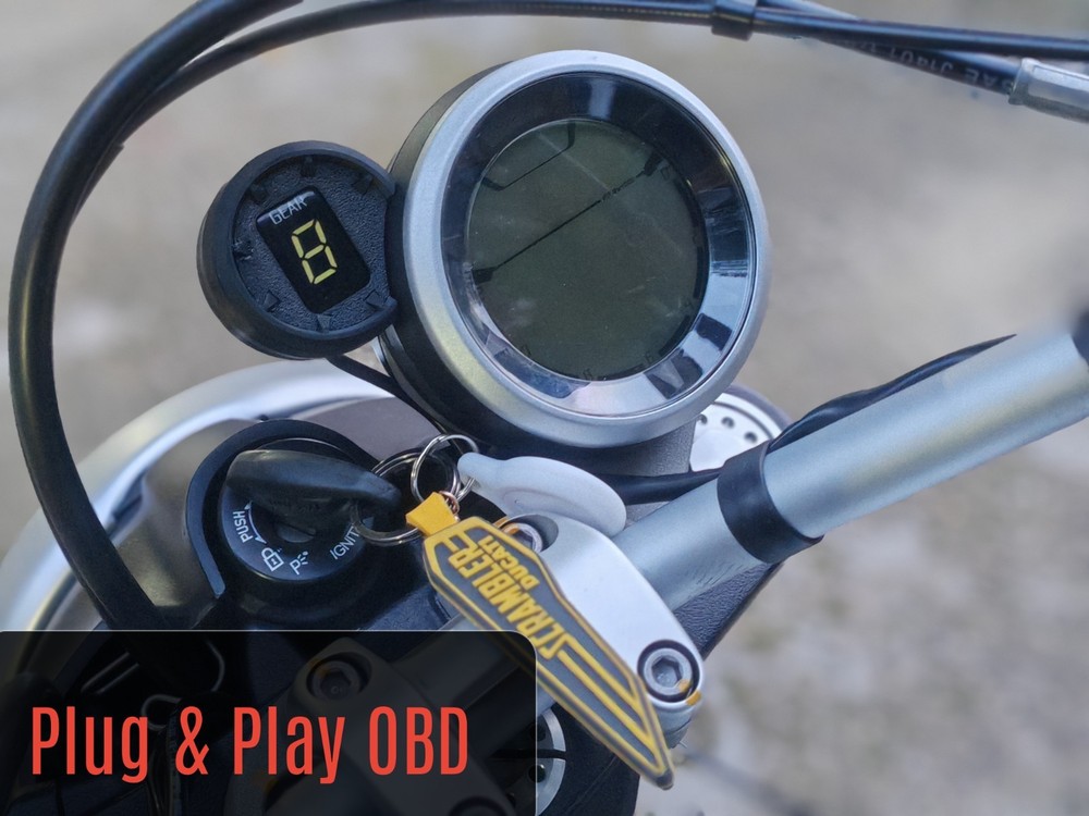 Starter counter for Ducati Scrambler - Plug & Play