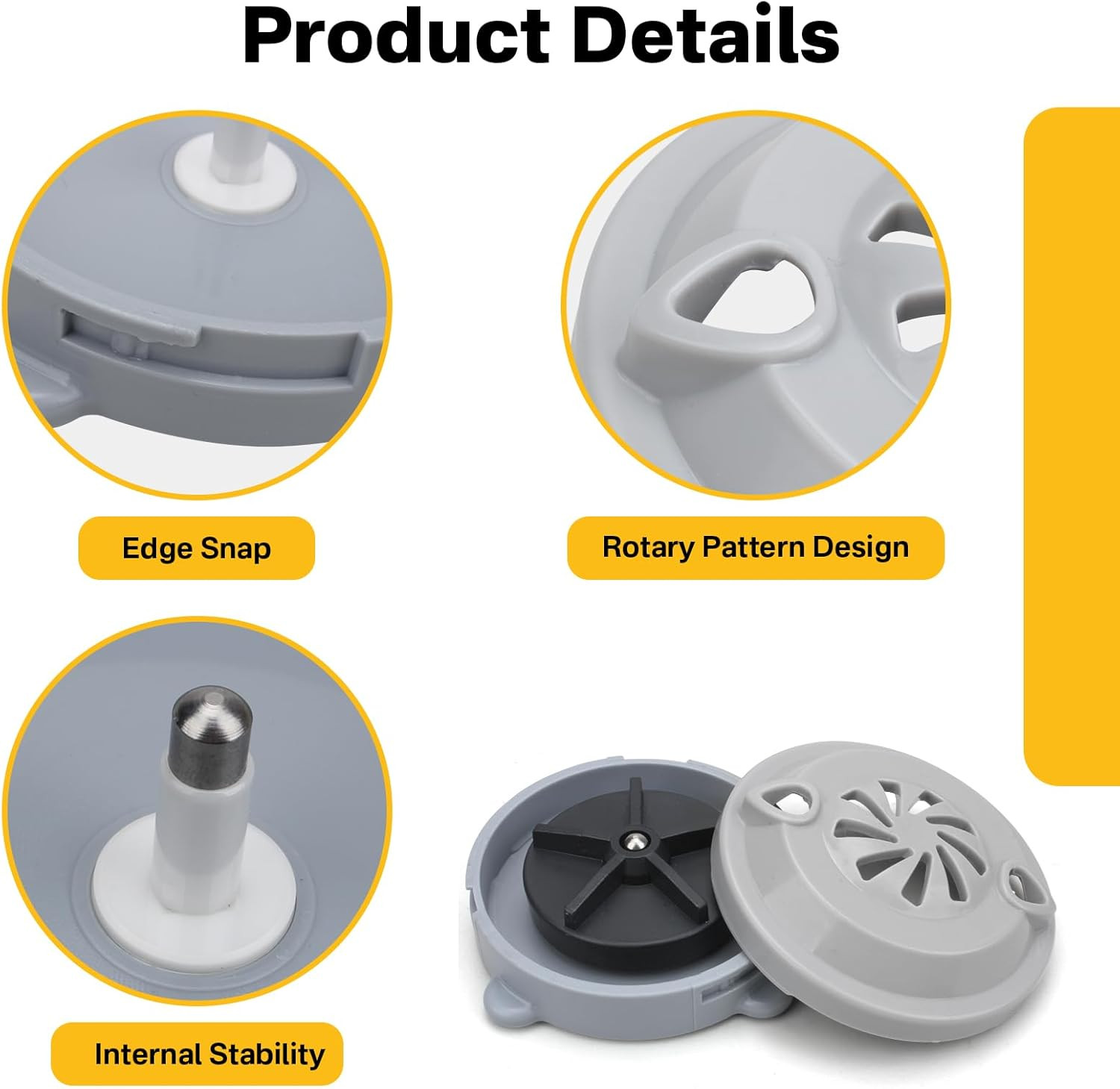 3 Pcs BF-004 Pipeless Magnetic Jet Head Motor Replacement for LURACO Jet Motor P