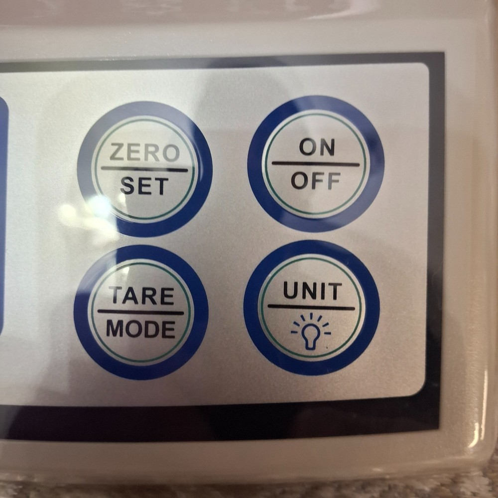 Penn Scale PS-50 Portion Control Scale Digital Kitchen Scale *Missing Pieces*