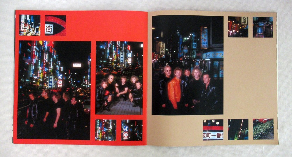 et021 Concert Tour Program Book BON JOVI CRUSH 2000 θ