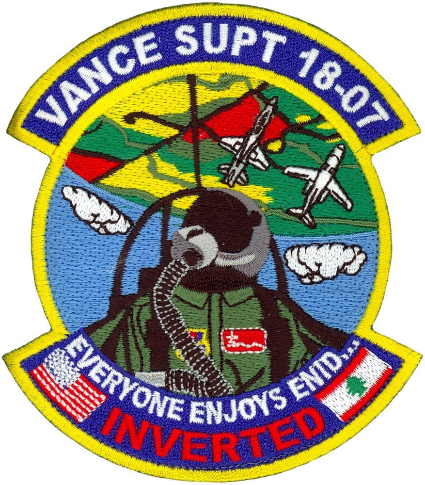 USAF VANCE SPECIALIZED UNDERGRADUATE PILOT TRAINING CLASS 2018-07 PATCH