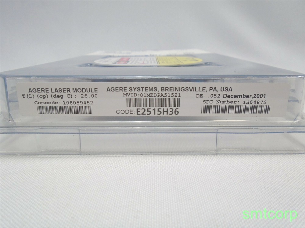 Lucent Fiber Optic Laser Module Part Number E2515H36