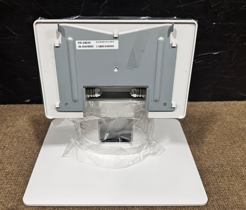 Elo Replacement Stand 1517L White E483197 ✅❤️️✅❤️️ NEW OPEN BOX