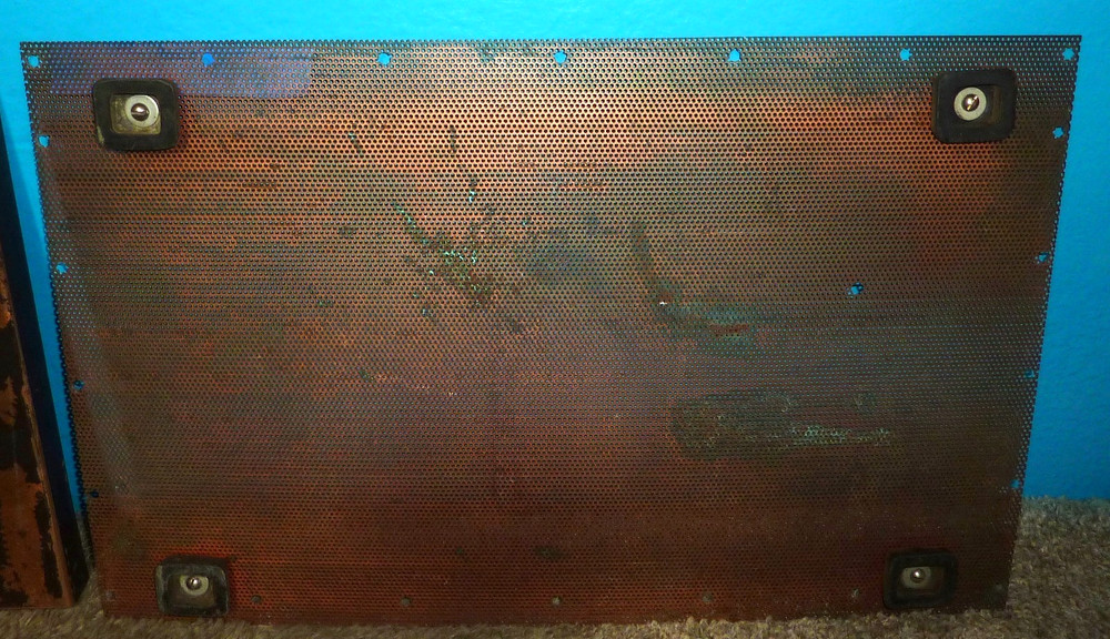 EF Johnson Viking II Ham Radio Transmitter Top and Bottom Covers OEM