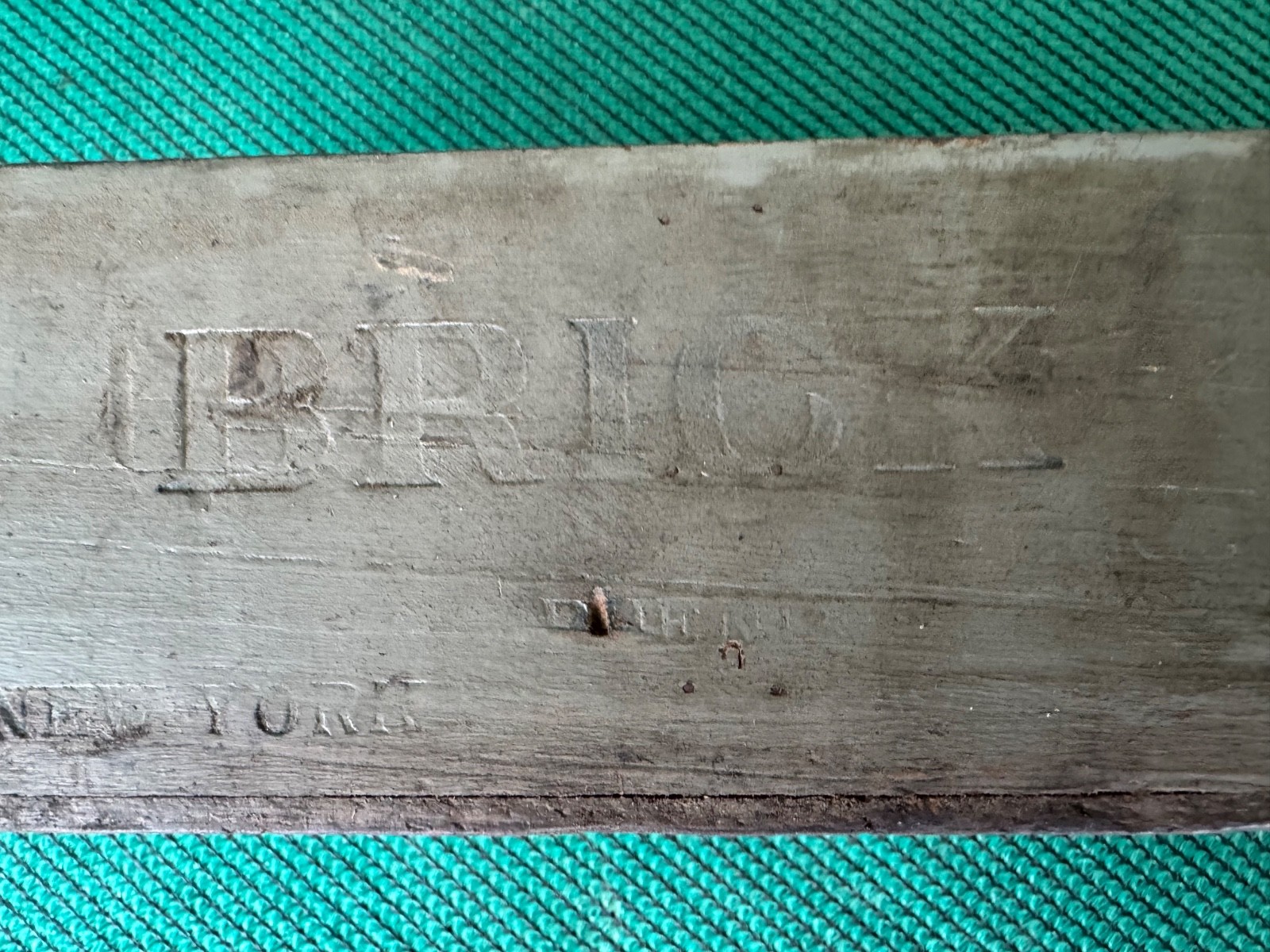 Antique Apothecary Wood Cabinet Bin Nuts, Bolts, Screws 20 Drawers 17"x12"x17"