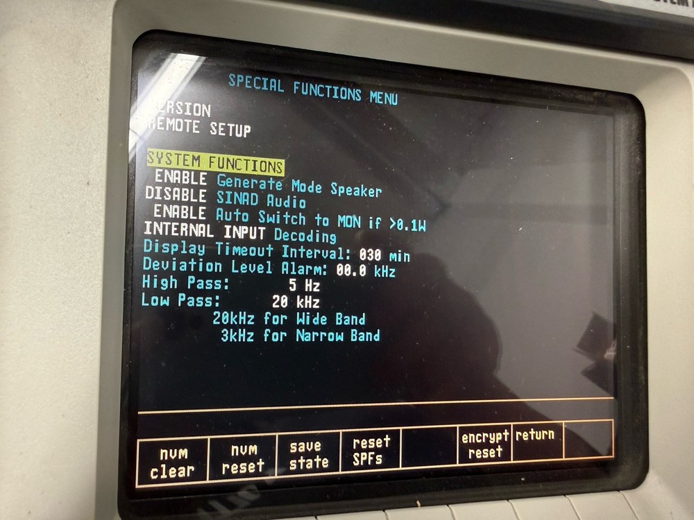 GENERAL DYNAMICS R2670B communication systemsanalyzer