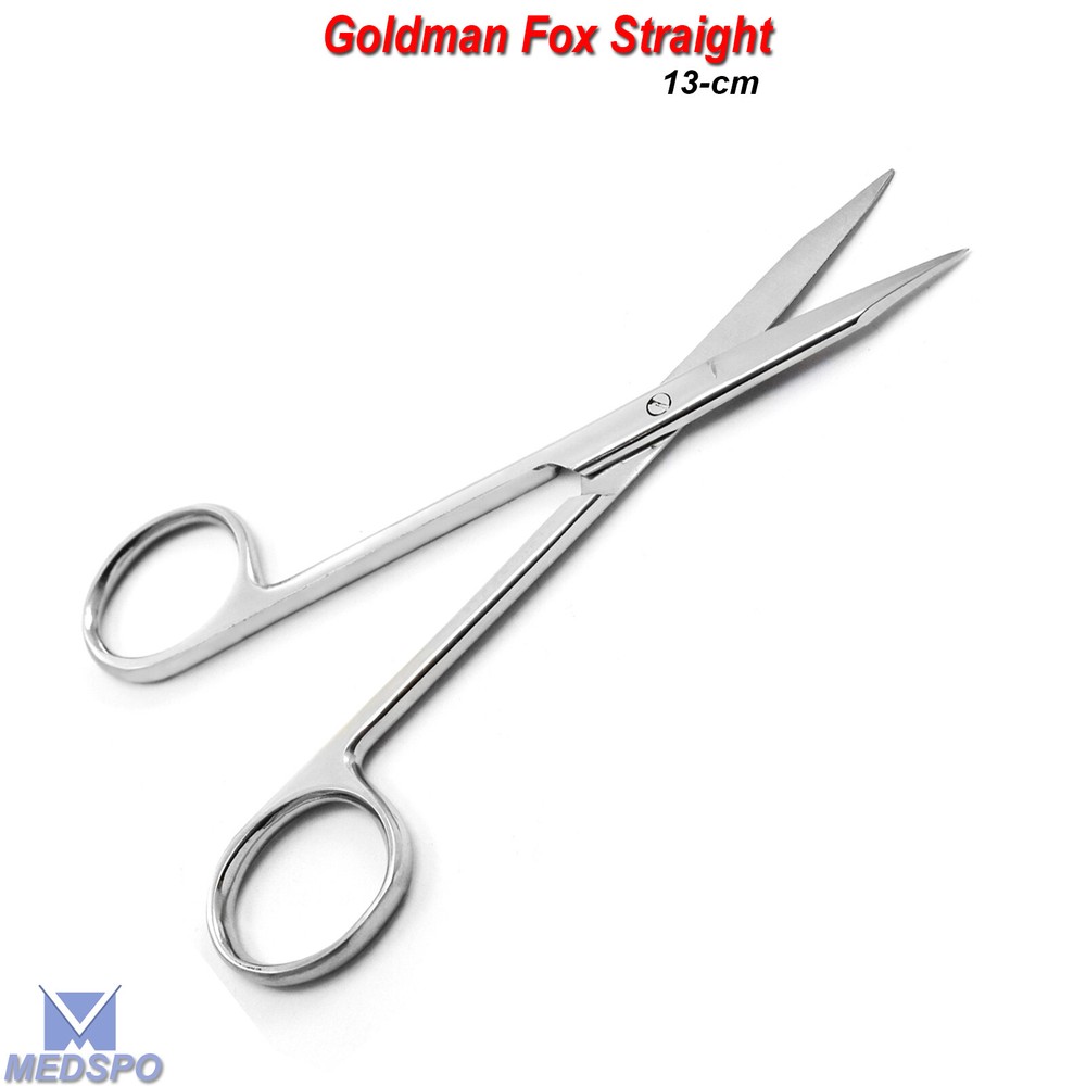 Dental Goldman Fox Operating Scissors Tissue Dissecting Surgical Instruments CE