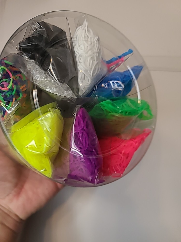 8000 TIEDYE & NEON BANDS INCLUDES 2 PICK TOOLS & 100 C-CLIPS