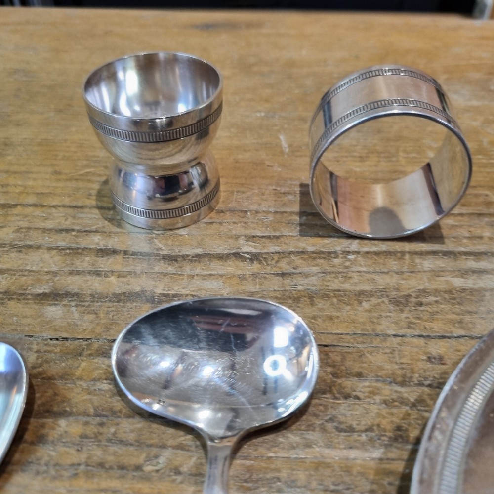 Christophle Gallia Silver Plated Child's (?) Breakfast Set (?)