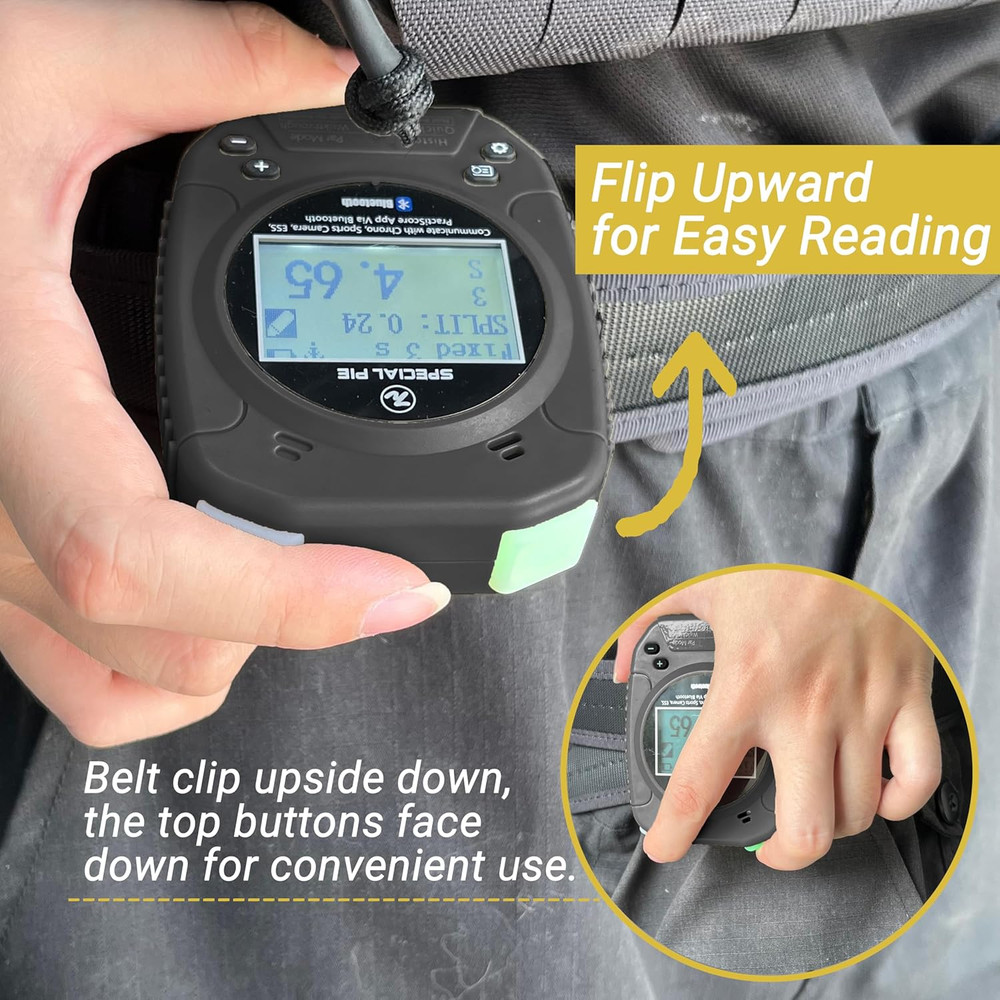 Shot Timer for Shooting - Upgraded Shooting Timer for Training & Dry Fire Practi