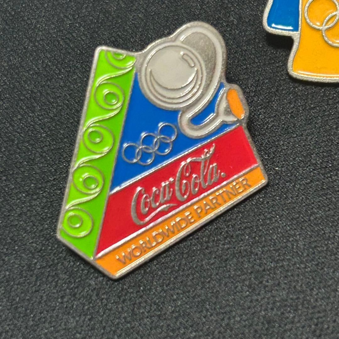 Novelty Coca-Cola Pin Badge 2004 Athens Olympics Bulk Sale
