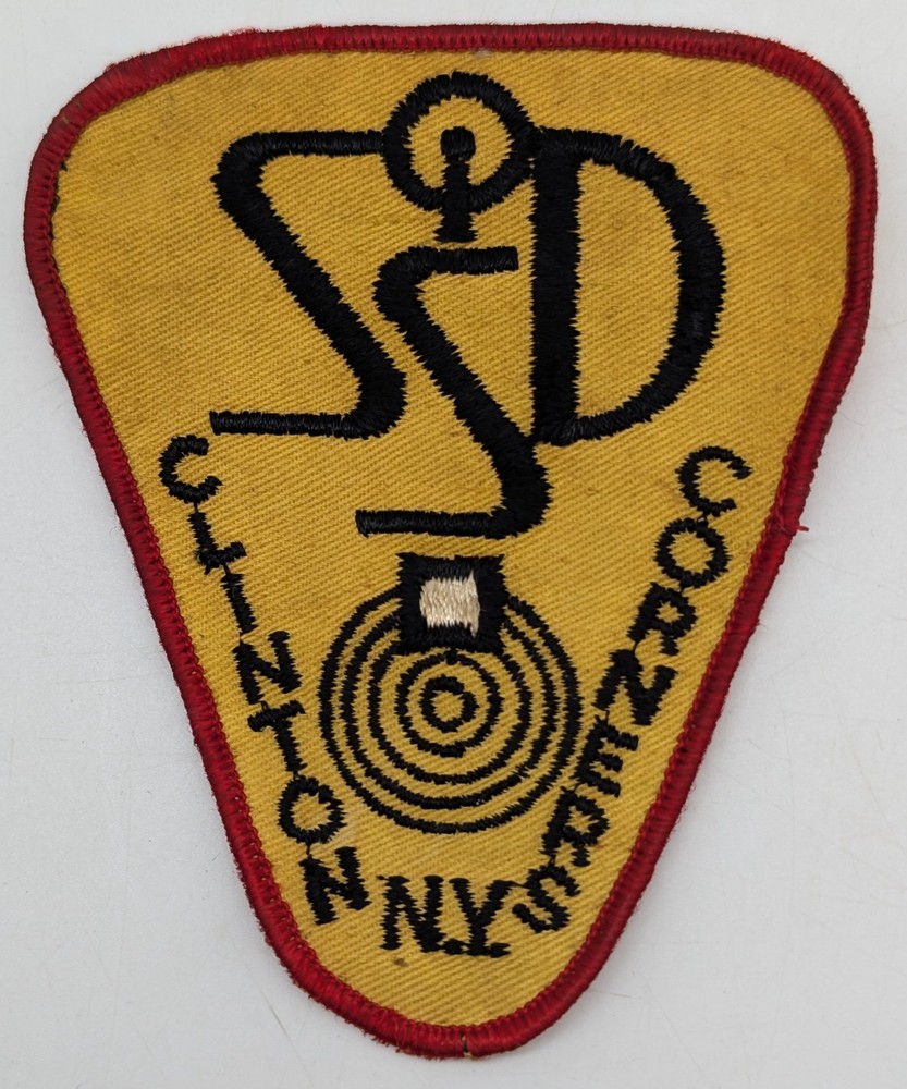 Shooters Service & Dewey SSD Clinton Corners NY Embroidered Patch