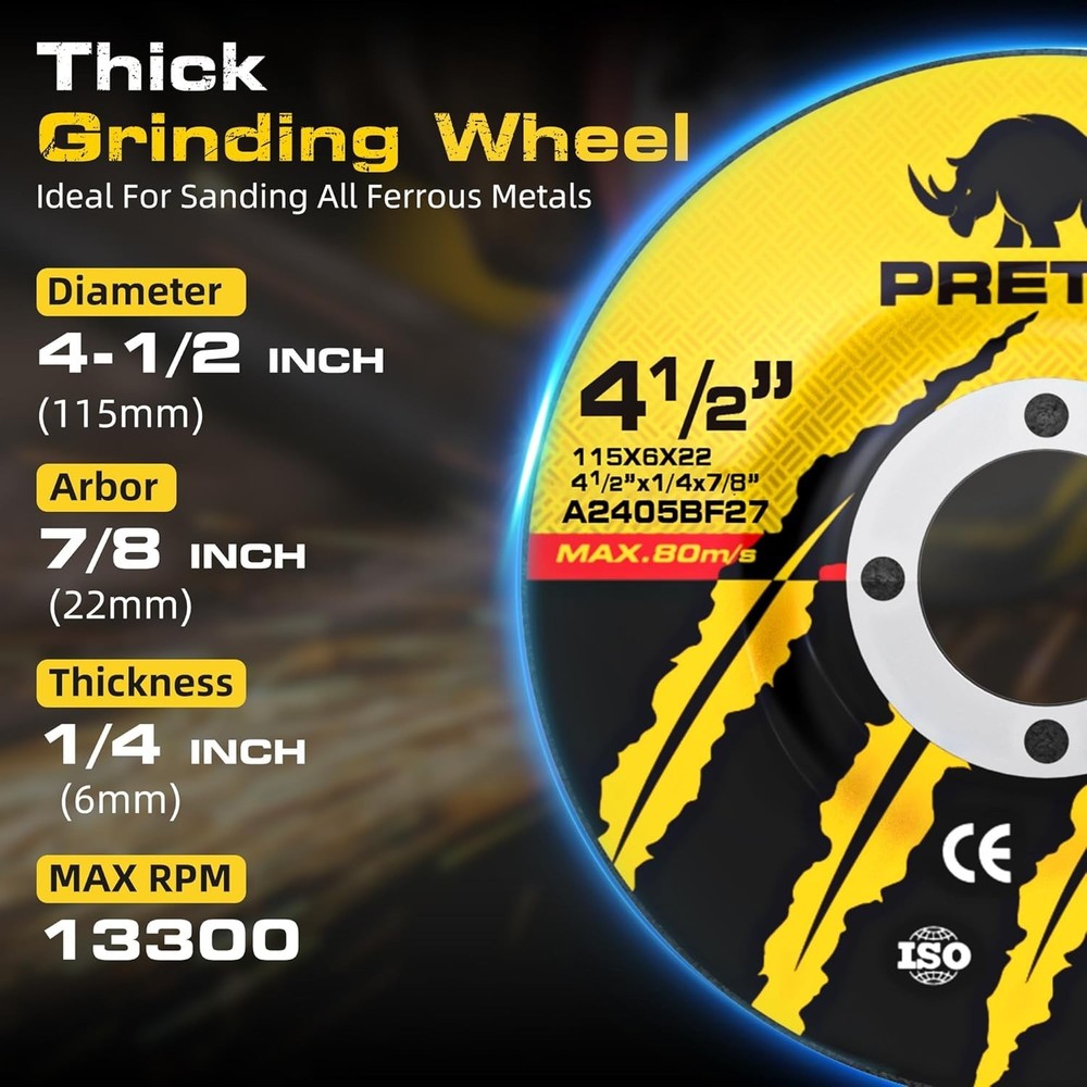 Ultimate 4.5" 26 Pack Angle Grinder Disc Set - Quality Cutting & Grinding Tools