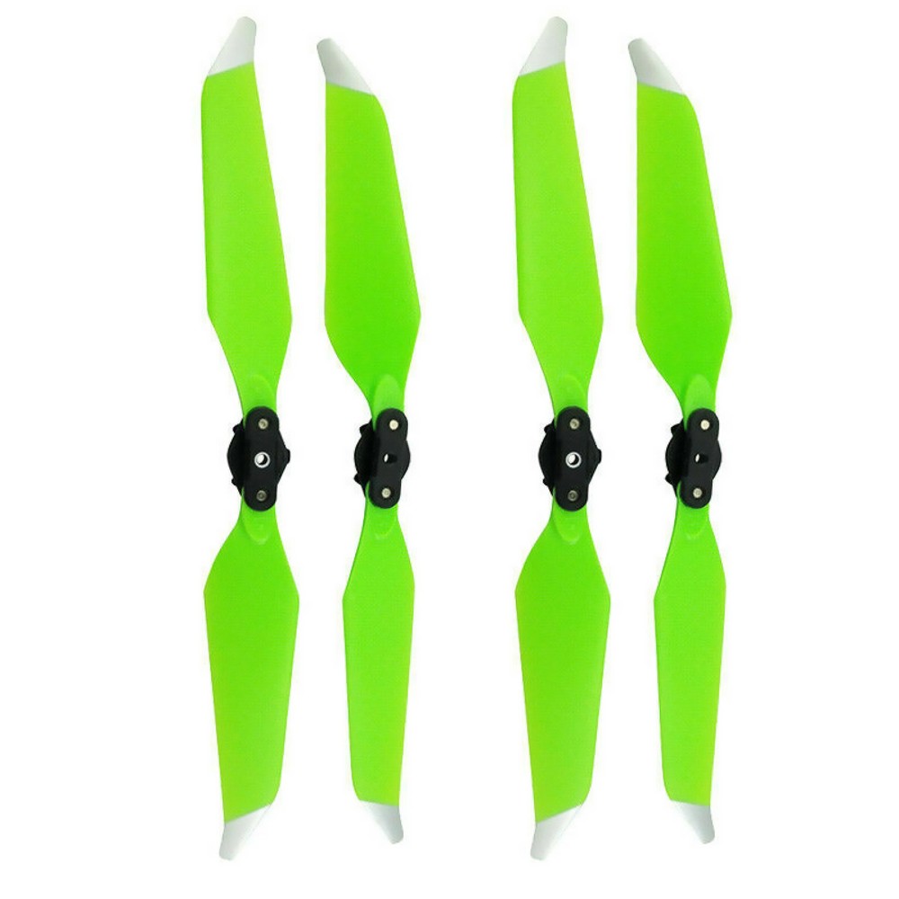 2Pair Quick-Release Green Propellers 8331F For DJI Mavic PRO Platinum Drone