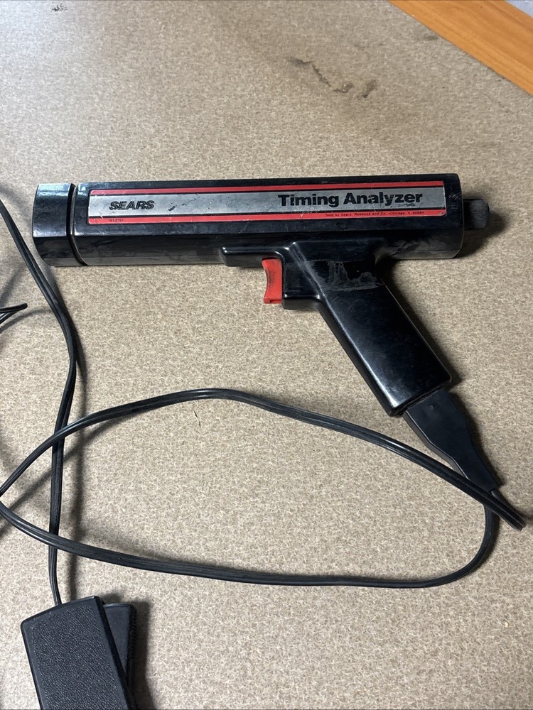 Sears Clamp On Inductive Timing Light Timing Analyzer 161.2197!! B3