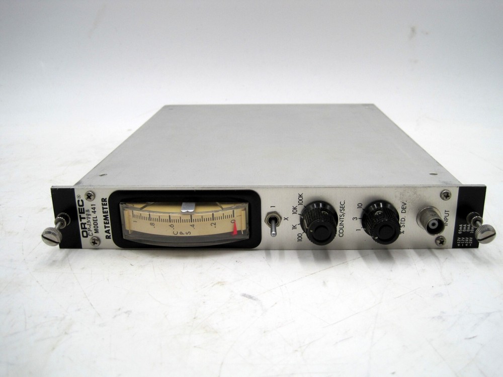 EG&G Ortec 441 Ratemeter Rate Meter NIM BIN Module