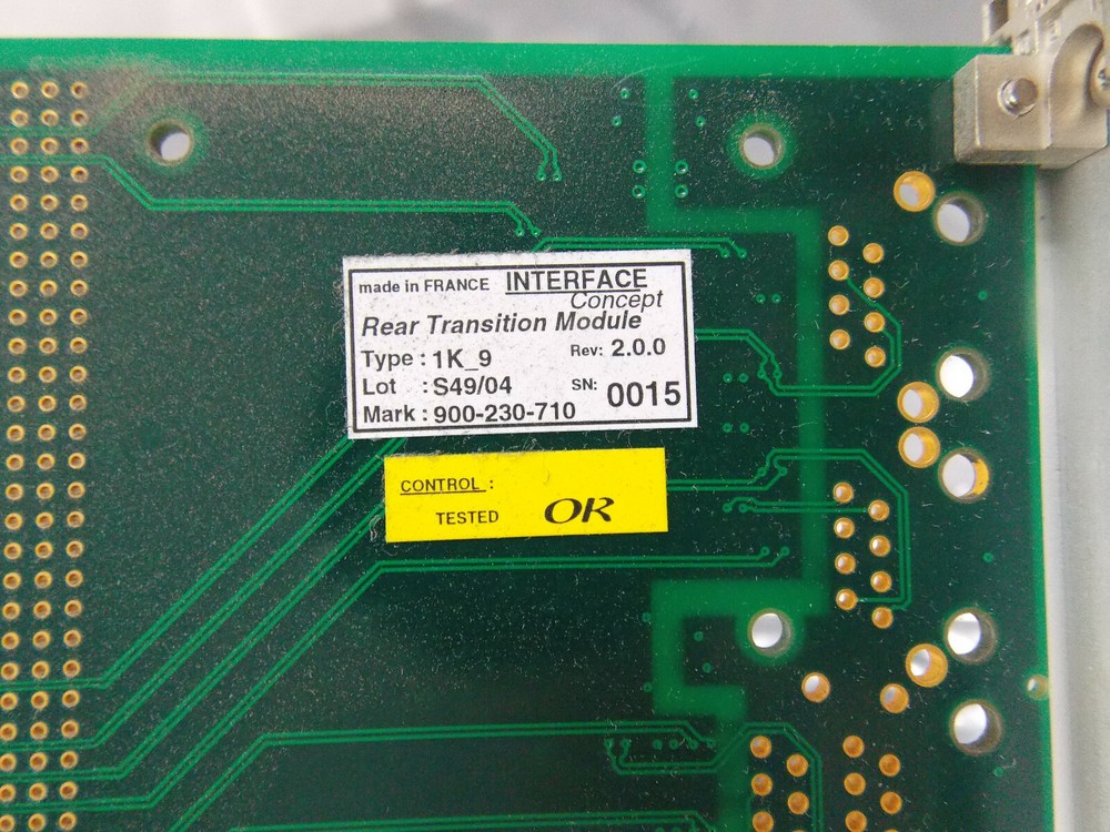 IC Cometh 1K_9 Rear Transition Module 2471 Rear I/O V200