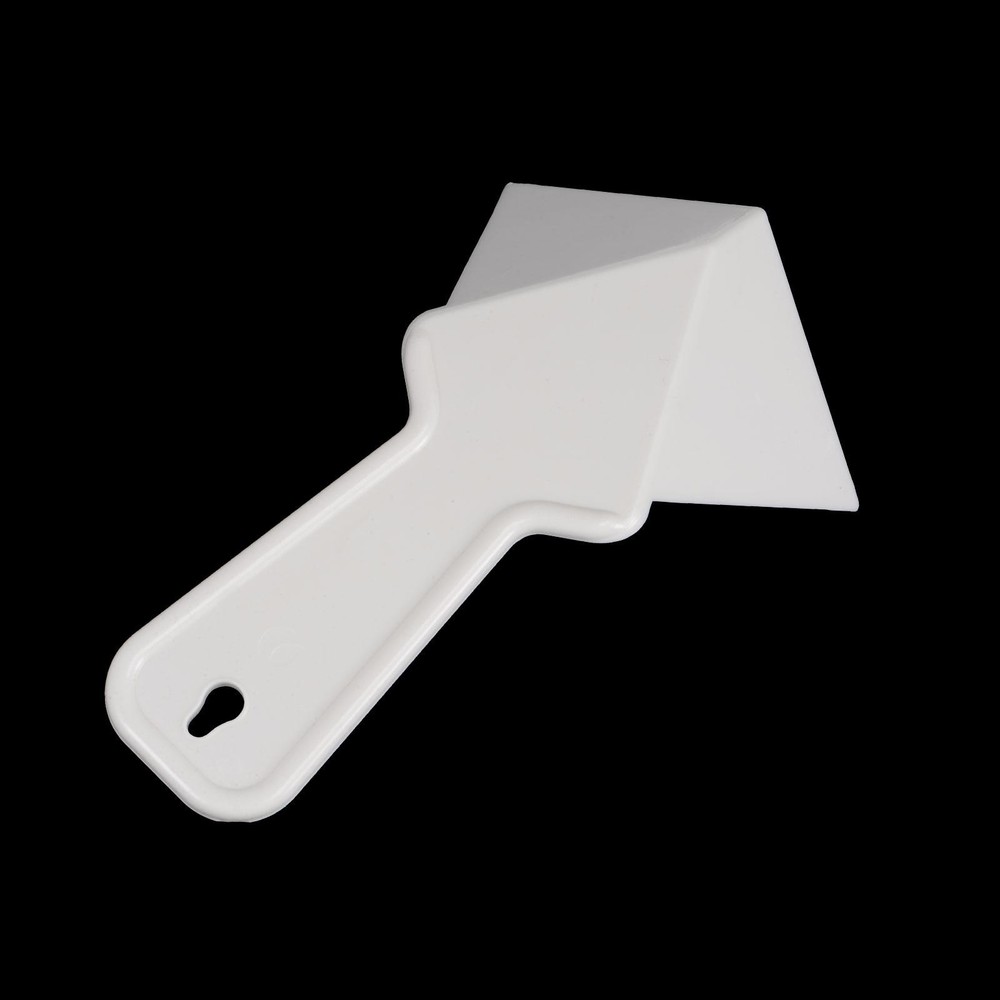 4 Inch Inside Corner Trowel Drywall Corner Tool Plastic Corner , White