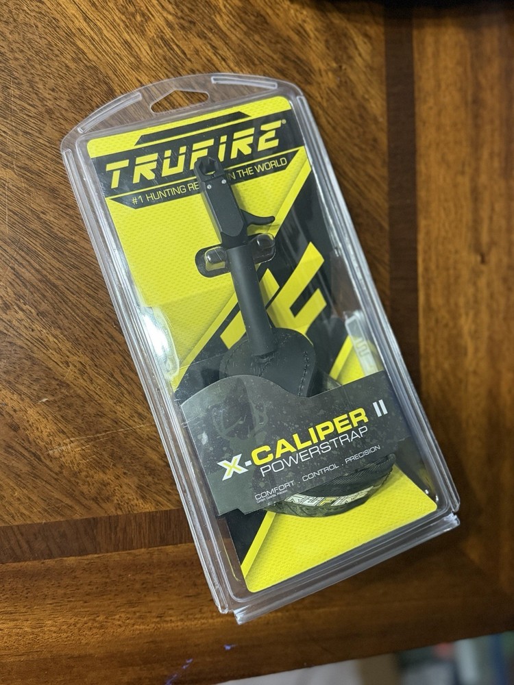 Tru-Fire X-Caliper II Powerstrap Compound Bow Release Aid Camo