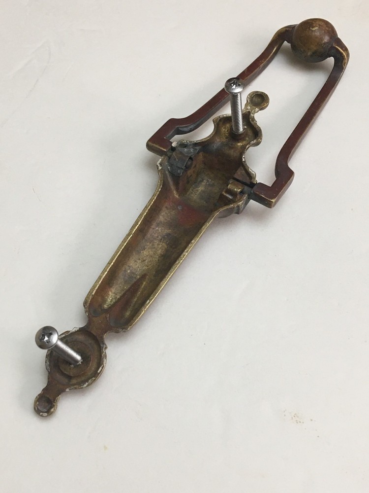 Old brass door knocker